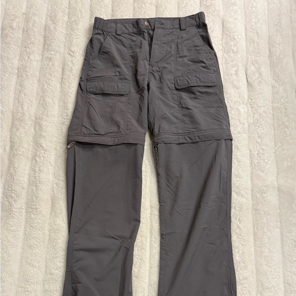 White Sierra Boys Convertible Hiking Pants
